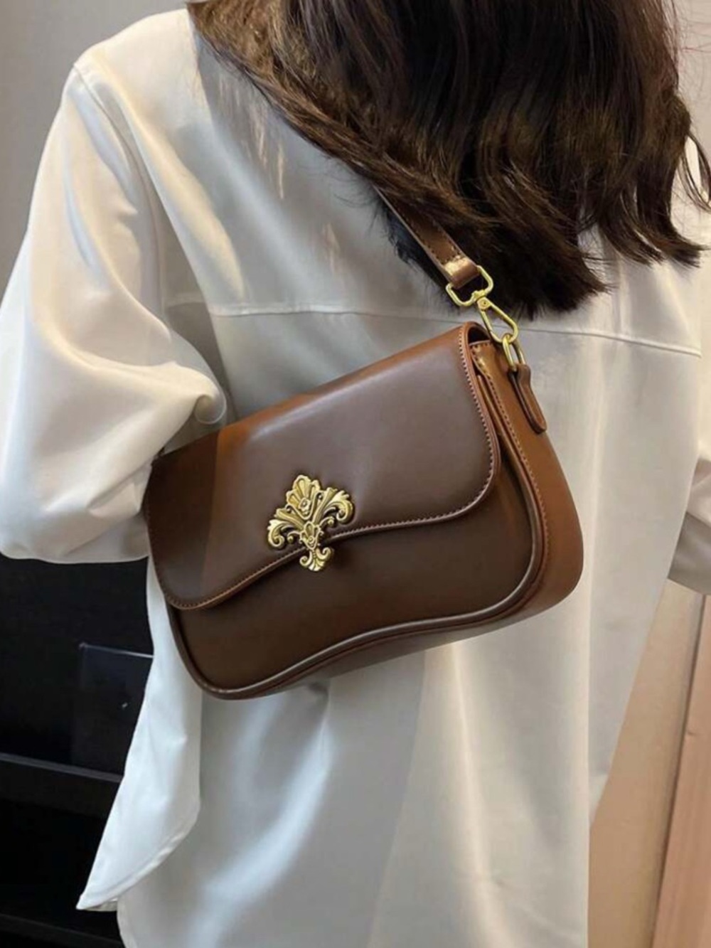 Brown Shoulder Bag
